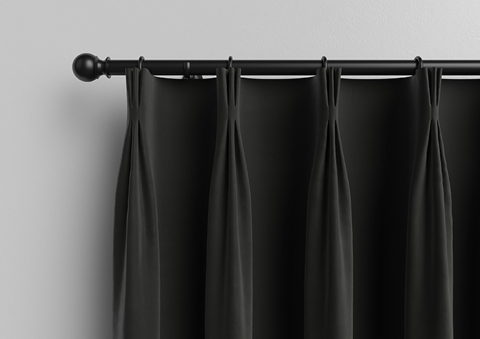 Ultra Luxe Velvet, Black - Made to Measure Curtains - Image 11